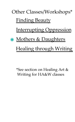 mothers and daughters